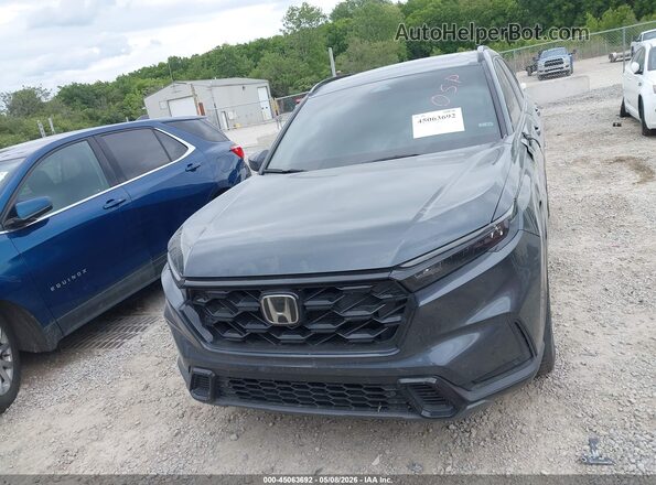 7FARS6H80TE063947 2026 HONDA CR-V HYBRID Blue Вид щитка приладів