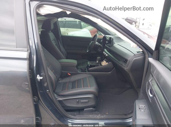 7FARS6H80TE063947 2026 HONDA CR-V HYBRID Blue Вид салону спереду