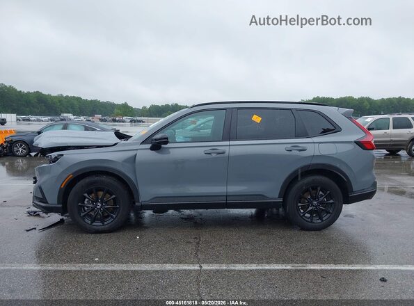7FARS6H81TE059938 2026 HONDA CR-V HYBRID Gray Vista interior de 360 grados