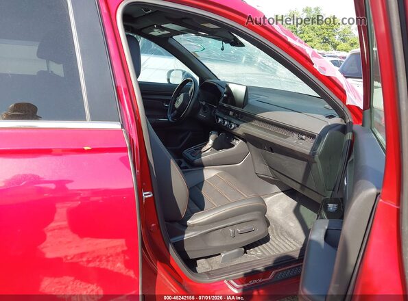 7FARS6H82SE037364 2025 HONDA CR-V Red Vista interior delantera