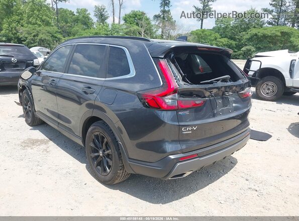 7FARS6H84SE009081 2025 HONDA CR-V Black Rear left