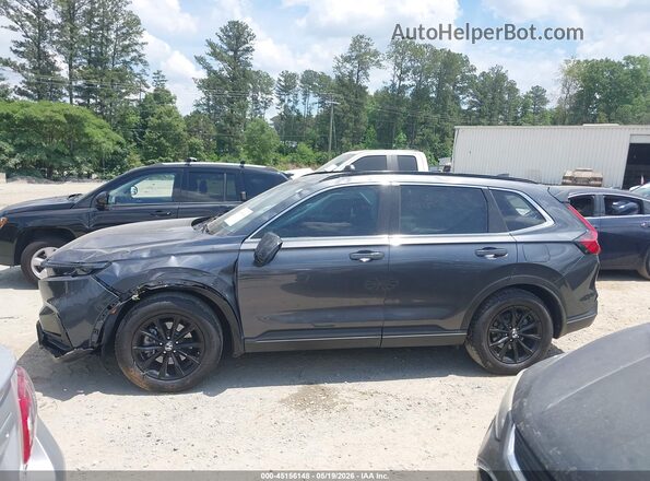 7FARS6H84SE009081 2025 HONDA CR-V Black Rear interior view
