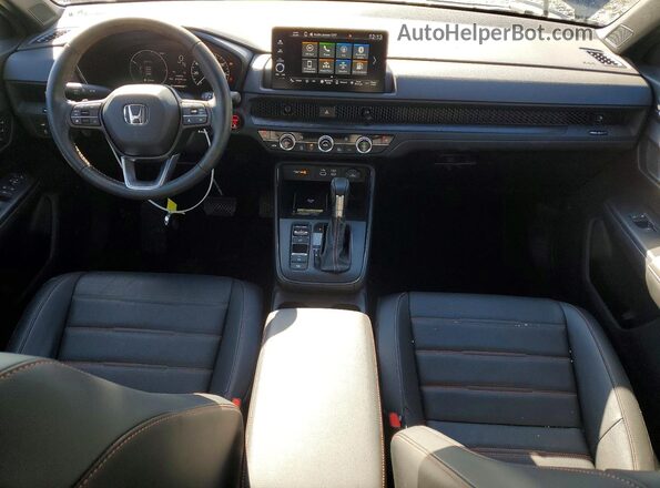 7FARS6H84SE071452 2025 HONDA CR-V Blue Вид панелі приладів