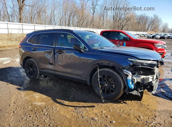 7FARS6H84SE071452 2025 HONDA CR-V Blue Передня права чверть