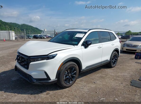 7FARS6H84TE106198 2026 HONDA CR-V White წინა მარცხენა ხედი სამი მეოთხედიდან