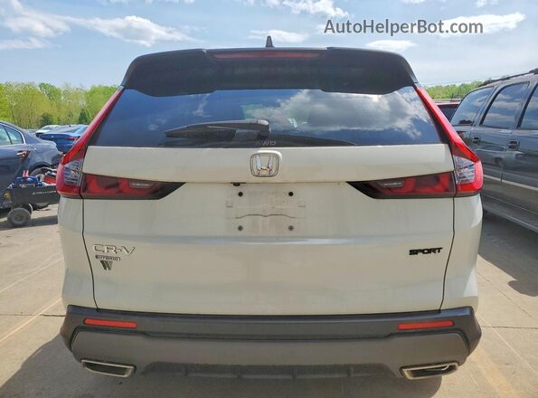 7FARS6H85RE032573 2024 HONDA CR White Widok z tyłu
