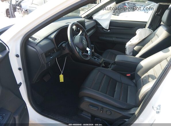 7FARS6H85SE093296 2025 HONDA CR-V White Vista interior delantera