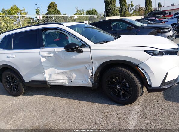 7FARS6H85SE093296 2025 HONDA CR-V White Vista interior trasera