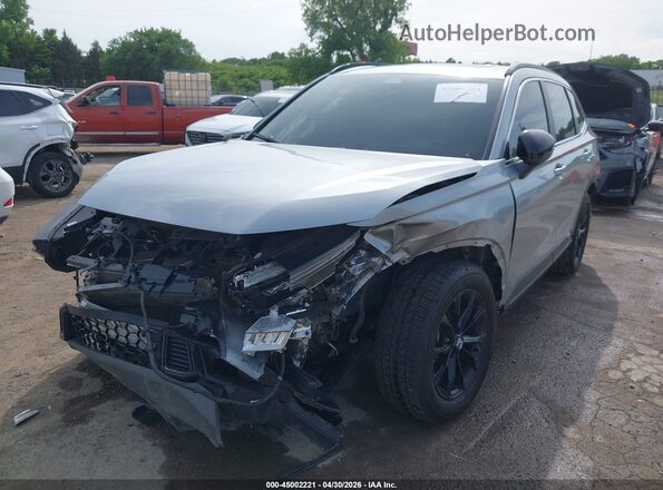 7FARS6H86RE023140 2024 HONDA CR-V Silver Առջևի ձախ երեք քառորդ տեսարան