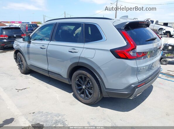 7FARS6H88SE034307 2025 HONDA CR-V Gray Задня ліва чверть
