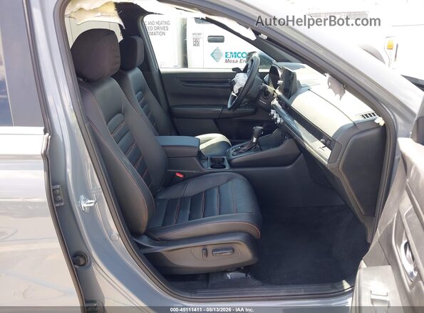 7FARS6H88SE034307 2025 HONDA CR-V Gray Вид салону спереду