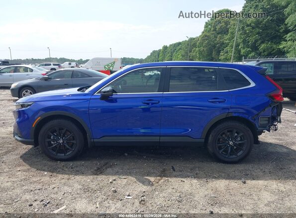 7FARS6H88SE037353 2025 HONDA CR-V HYBRID Blue 