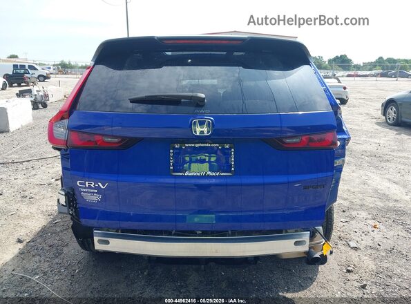 7FARS6H88SE037353 2025 HONDA CR-V HYBRID Blue 