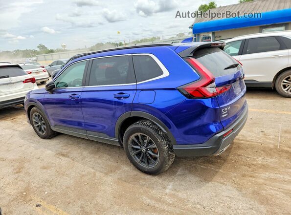 7FARS6H89RE044208 2024 HONDA CR-V Blue 