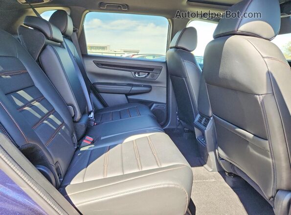 7FARS6H89SE098615 2025 HONDA CR-V Синий Вид задней части салона