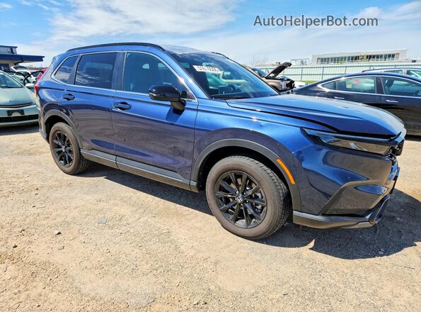 7FARS6H89SE098615 2025 HONDA CR-V Синий Передняя правая четверть