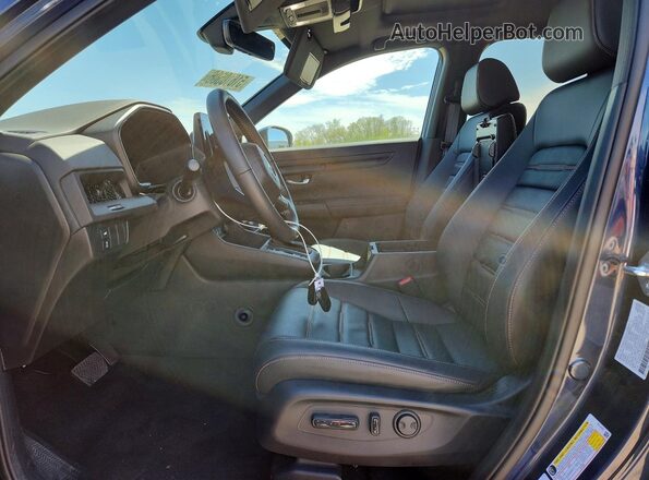 7FARS6H89SE098615 2025 HONDA CR-V Синий Вид салона спереди