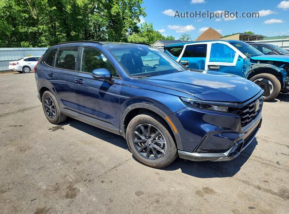 7FARS6H8XTE030132 2026 HONDA CR-V Blue Առջևի աջ