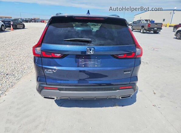 7FARS6H92SE083804 2025 HONDA CR-V Blue Vista trasera