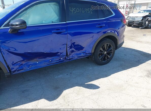 7FARS6H93RE077598 2024 HONDA CR-V HYBRID Синий 