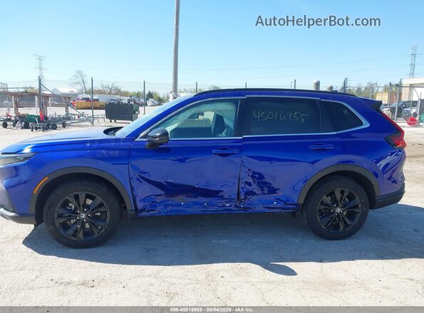 7FARS6H93RE077598 2024 HONDA CR-V HYBRID Синий 