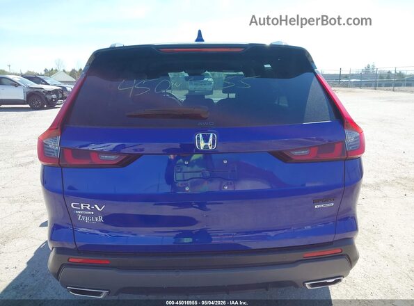 7FARS6H93RE077598 2024 HONDA CR-V HYBRID Синий 