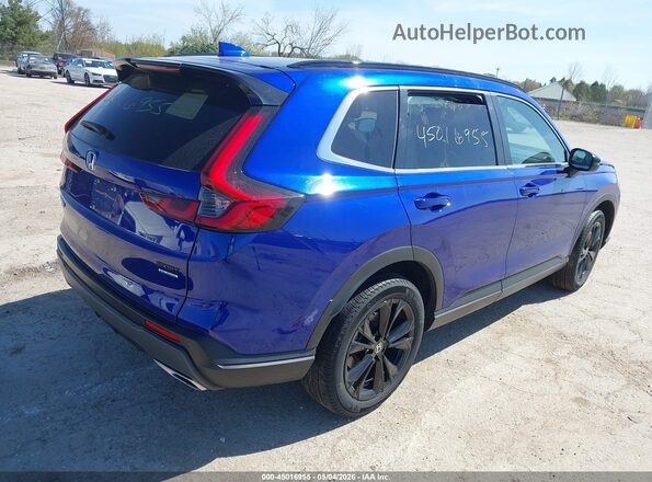 7FARS6H93RE077598 2024 HONDA CR-V HYBRID Синий 