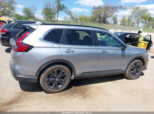 7FARS6H94PE015673 2023 HONDA CR-V Silver უკანა სალონის ხედი
