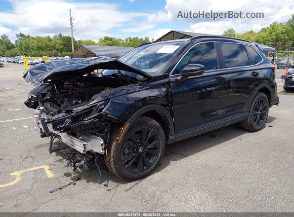 7FARS6H95SE022365 2025 HONDA CR-V Black Передня ліва чверть