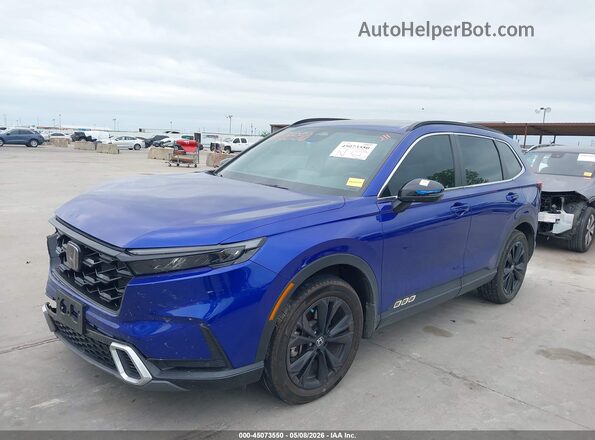 7FARS6H98RE031359 2024 HONDA CR-V Blue Front left