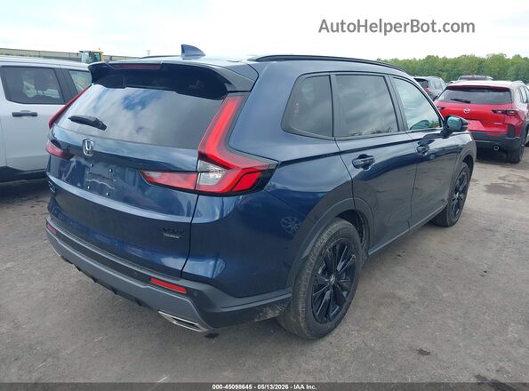 7FARS6H98TE099636 2026 HONDA CR-V HYBRID Blue უკანა მარჯვენა