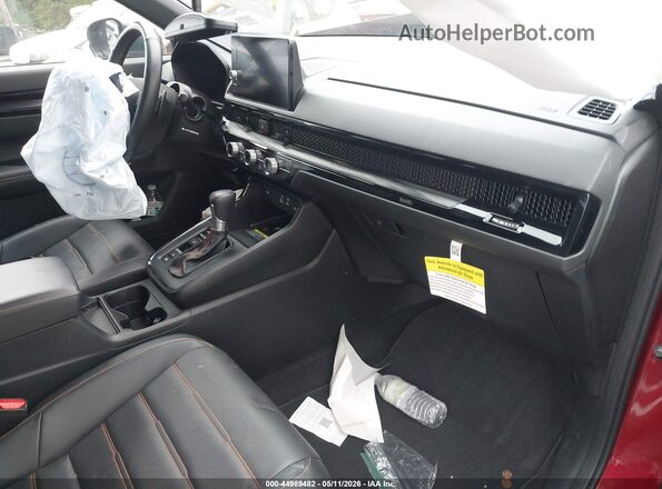 7FARS6H9XSE027707 2025 HONDA CR-V Red Вид салону спереду