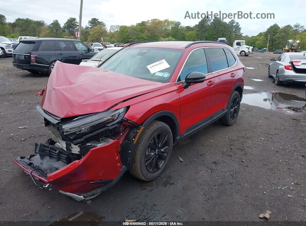 7FARS6H9XSE027707 2025 HONDA CR-V Red Передня ліва чверть