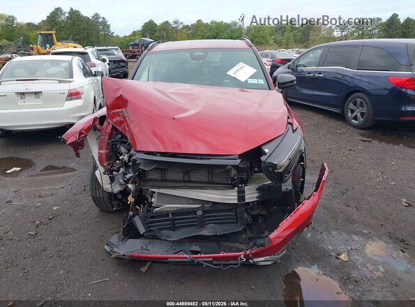 7FARS6H9XSE027707 2025 HONDA CR-V Red Вид панелі приладів
