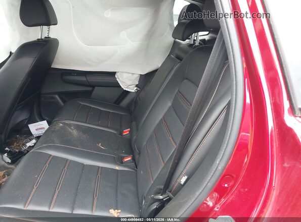 7FARS6H9XSE027707 2025 HONDA CR-V Red Вид наклейки з VIN-кодом