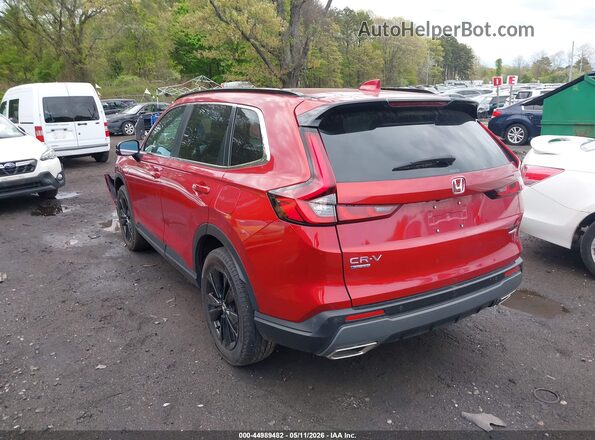 7FARS6H9XSE027707 2025 HONDA CR-V Red Задня ліва чверть