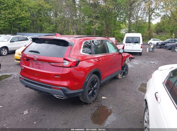 7FARS6H9XSE027707 2025 HONDA CR-V Red Задня права чверть