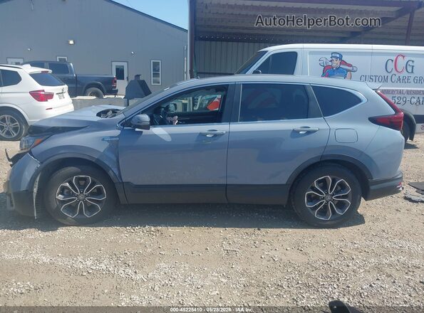 7FART6H88LE003525 2020 HONDA CR-V HYBRID Blue Вид задньої частини салону