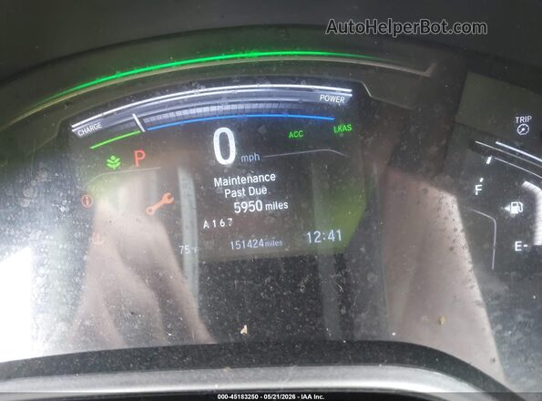 7FART6H89LE006191 2020 HONDA CR-V Gray Հետևի նստատեղերի տեսք