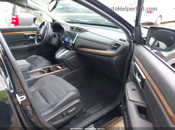 7FART6H92ME035610 2021 HONDA CR-V Black წინა სალონის ხედი