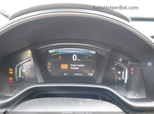 7FART6H92ME035610 2021 HONDA CR-V Black უკანა სავარძლების ხედი