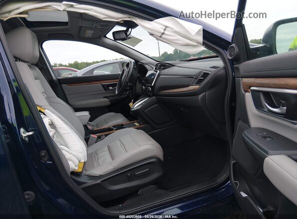 7FART6H94LE006723 2020 HONDA CR-V Blue Widok wnętrza z przodu