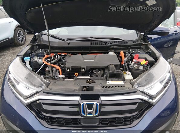 7FART6H94LE006723 2020 HONDA CR-V Blue Widok z tyłu