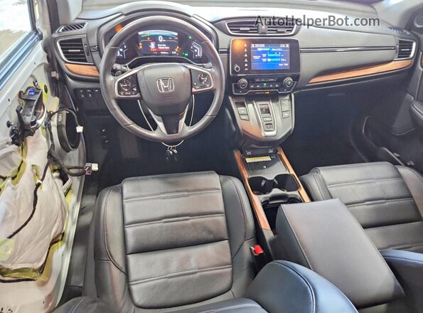 7FART6H95ME036508 2021 HONDA CR-V White წინა პანელის ხედი
