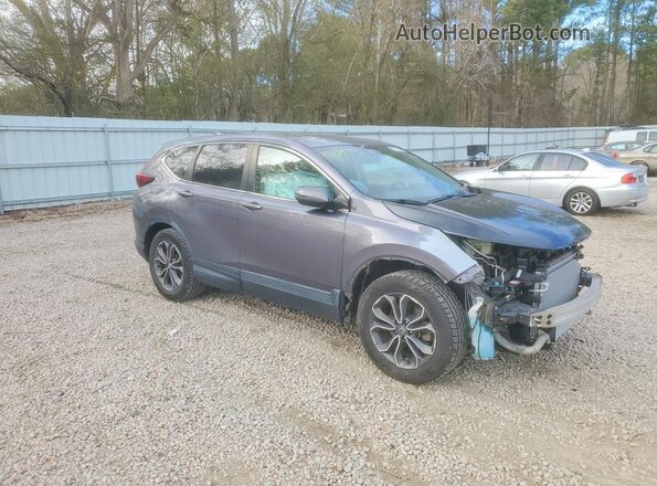 7FARW1H50LE021159 2020 HONDA CR-V Gray Передня права чверть