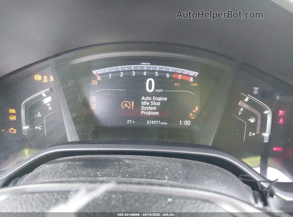 7FARW1H52LE004024 2020 HONDA CR-V White Вид задніх сидінь