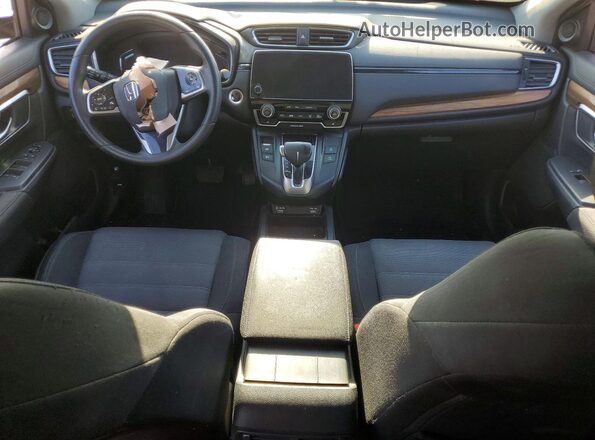 7FARW1H54LE012299 2020 HONDA CR-V Gray Dashboard view