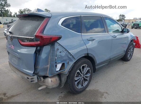 7FARW1H54ME002597 2021 HONDA CR-V Blue Задня права чверть