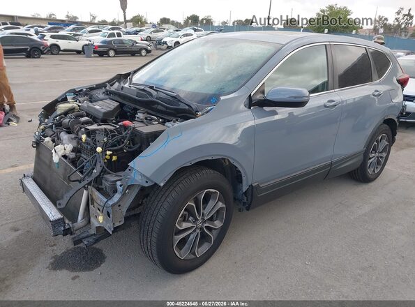 7FARW1H54ME002597 2021 HONDA CR-V Blue Передня ліва чверть
