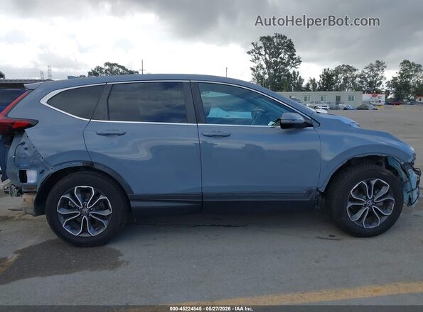 7FARW1H54ME002597 2021 HONDA CR-V Blue Панорамний вид салону 360°